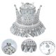 thumbnail image 2 of KAKOWELY Caja para anillos de boda, joyero con forma de corona, joyero, joyero, soporte para anillos de boda, 2 of 4