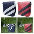 thumbnail image 1 of Golf Club Head Cover,Mallet Putter Headcover Golf Club Head Cover,PU Golf Protector Outdoor Sports Activities,Lightweight Protection Lightweight Golf Sport,Head Protective Sleeve Guard Style AE, 1 of 8