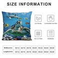 thumbnail image 5 of BANET Outdoor Throw Pillow Cover Animals with Decorative Pillows Cushion Cases Home Decor for Couch White, 5 of 5