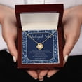 thumbnail image 3 of Gift for Unbiological Sister Unbiological Sister Necklace Soul Sister Big Little Sorority Step Sister Gift - Love Knot Necklace - Message Card & Gift Box, 3 of 5