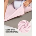 thumbnail image 4 of Toalla para esterilla de yoga Heathyoga 183 x 66 cm antideslizante rosa, 4 of 6