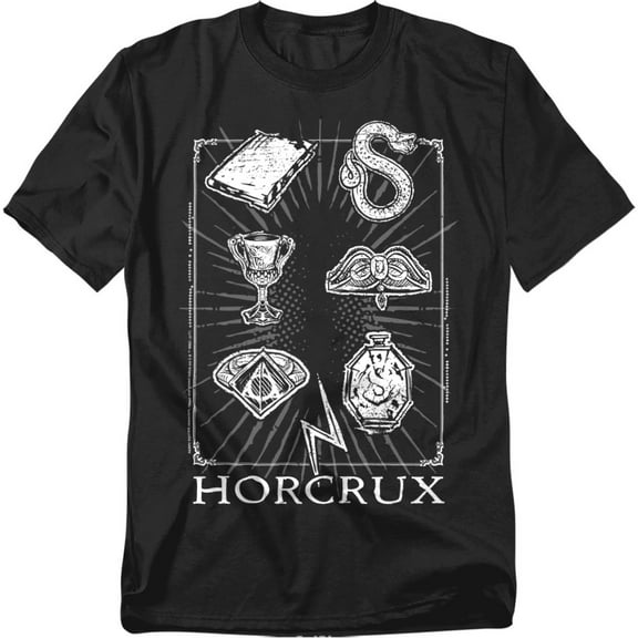 Harry Potter T-Shirt Horcrux Symbols Unisex Graphic Tee For Men & Women
