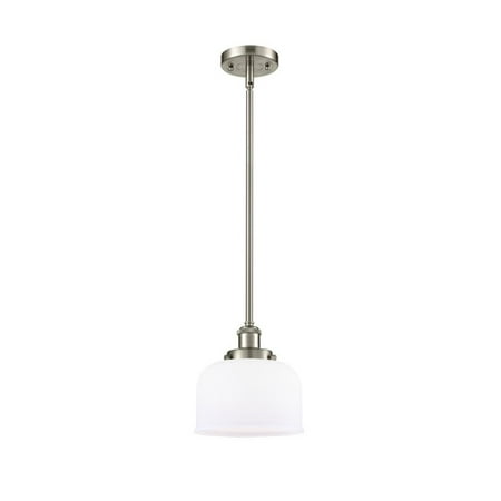 

Innovations Lighting 916-1S Large Bell Large Bell 8 Wide Mini Pendant - White