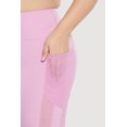 thumbnail image 5 of Women's Plus Size Mesh Detail Cell Phone Pocket Leggings, 5 of 5