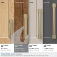 thumbnail image 3 of Amerock Faraday 3-3/4 inch (96mm) Center-to-Center Golden Champagne Cabinet Pull, 3 of 6