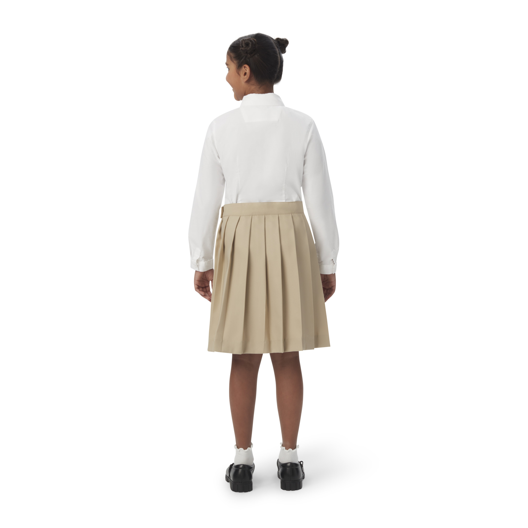French Toast Girls School Uniform Adjustable Waist Mid Length Pleated Skirt, Sizes 4-20