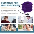 thumbnail image 5 of Lingsheng Cervical Neck Traction Device,Neck Stretchers for Neck Pain Relief, Inflatable Neck Brace & Neck Cervical Stent(Purple), 5 of 7