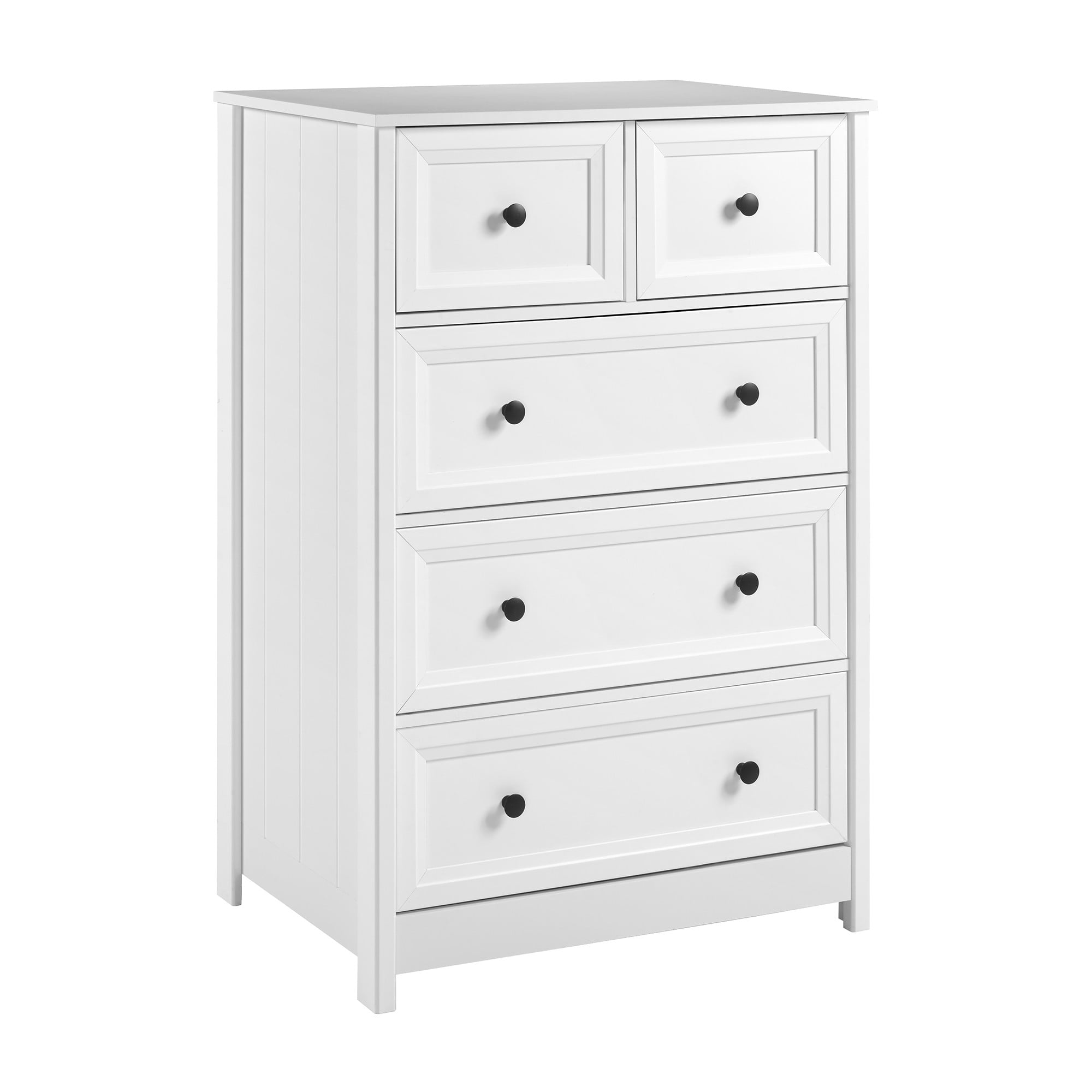 Delacora We Bdr5grov Groove Style 30 Wide 5 Drawer Wood Dresser