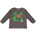 thumbnail image 3 of Inktastic I'm a Big Bro Dinosaur Boys Brother Announcement Boys Long Sleeve Toddler T-Shirt, 3 of 5