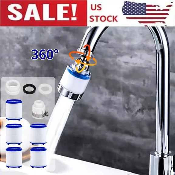 Faucet Water Filter Tap Filtration Kitchen Bathroom Sink Mount Purifier System