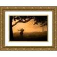 thumbnail image 1 of Jevric fotorax, Radojica 18x13 Gold Ornate Wood Framed with Double Matting Museum Art Print Titled - The Love Call, 1 of 4