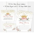 thumbnail image 3 of Inkdotpot Set Of 30Gender Reveal Baby Shower Invitations-Diaper Raffle Tickets And Baby Shower Book Request Cards Princess Invites Its A Boy Its A Girl, 3 of 8