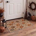 thumbnail image 3 of GENIMO 5'x7' Halloween Area Rug for Living Room, Washable Non Slip Soft Farmhouse Pumpkin Indoor Rug for Bedroom Dining Room Home Office, Vintage Caramel, 3 of 6