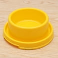 thumbnail image 4 of Circle Pet Food Bowls Anti-ant Dog Feeding Dishs For Puppy and Cat (Yellow), 4 of 10
