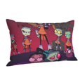 thumbnail image 2 of Invader Zim Fun Pillowcase Cushion Pillow Covers With Hidden Zipper Pillow Case Decor For Bed Dorm Sofa Couch Car 16"x24", 2 of 8