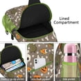 thumbnail image 4 of Sling Backpack,Halloween Skulls Pumpkins and Cauldrons Sling Bag with Water Bottle Holder,Waterproof Sling Bag for Men/Women with Headphone Jack for Hiking,Travel, 4 of 6