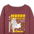 thumbnail image 3 of Star Wars - The Mandalorian Mando Dark Digital  - Wo Men's French Terry Long Sleeve Pullover, 3 of 5