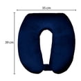 thumbnail image 4 of Cojin para Cuello Mainstays Color Azul Marino, 4 of 4
