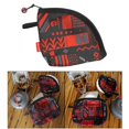 thumbnail image 4 of Bolsa de almacenamiento para utensilios de café, bolsa para utensilios de cocina, camping, senderismo, viajes, accesorios de cocina El 125x19cm, 4 of 9