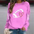 thumbnail image 2 of Zpanxa Women's Floral Print Sweater Long Sleeve Round Neck Knit Top Lightweight Comfortable, 2 of 4