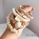 thumbnail image 1 of Diademas con lazo para niña y mujer, cintas elásticas para el pelo, accesorios para el cabello, lazos de dibujos animados, adornos para la cabeza, 5 unidades por Set, 1 of 5