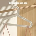 thumbnail image 6 of 10 Pack Plastic Clothes Hangers Adult Size Durables Avoid Slip Clothes Hanger Space Saving, Usupdd 10 Pack Plastic Clothes Hangers, 6 of 6
