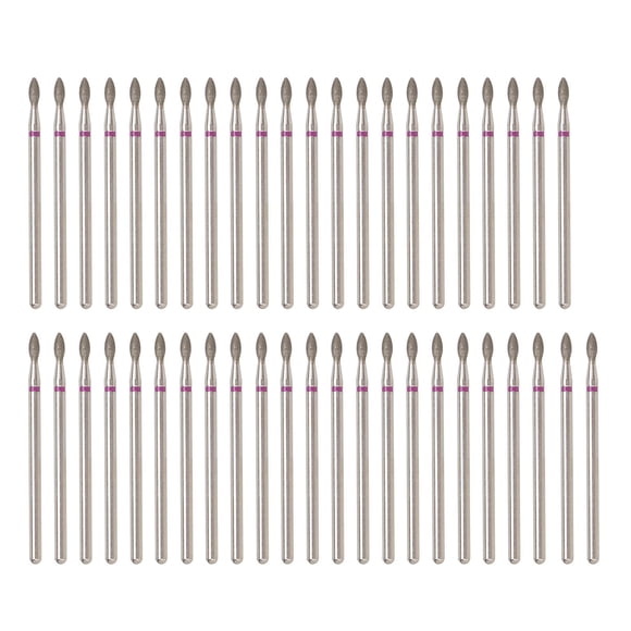 Cabezales de pulido de uñas, 50 piezas Brocas para uñas Brocas para quitar cutículas Brocas para pulir uñas Las mejores de su clase