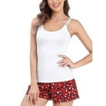 thumbnail image 1 of Ensembles Pyjamas pour Femmes Débardeurs et Shorts en Rayonne de Coton, 1 of 6