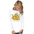 thumbnail image 3 of Crazy Cat Lady I Love You Kitties Women's Long Sleeve T Shirt Brisco Brands S, 3 of 5