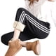 thumbnail image 3 of Pantalones deportivos de terciopelo de invierno para mujer, de pierna ancha, holgados, de talla grande, con piernas anchas, cálidos y gruesos, de terciopelo de cordero, ropa de abrigo, 3 of 5