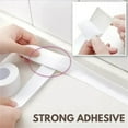 thumbnail image 5 of WMGHA 125.9 Inch/10.5FT Extra Wide PVC Self-Adhesive Caulking Tape for Kitchen Sink Bathroom Corners - Mold Resistant Waterproof Sealant Strip, Flexible Gap Filler Home Repair DIY Project, 5 of 6
