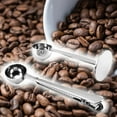 thumbnail image 3 of Farfi Coffee Scoop Rustproof Durable Stainless Steel Coffee Measuring Sealing Clip Spoon for Coffee Powder Bag (Type 2), 3 of 13