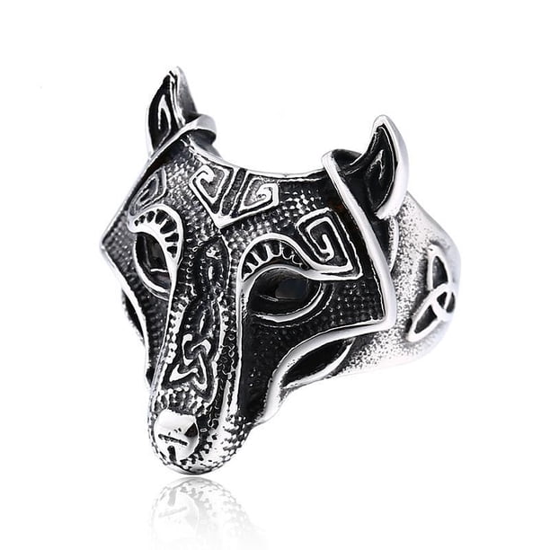 Sonducket Anillo de estilo Punk para hombre de acero inoxidable, anillos personalizados, regalo de joyería, accesorio de vestir para club nocturno, Ropa, zapatos y accesorios Miscelánea Talla 11 Sonducket AP015121-05