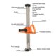 thumbnail image 3 of Portable Hand Push Drywall Cutter Manual Drywall Cutter for Woodworking, 3 of 3
