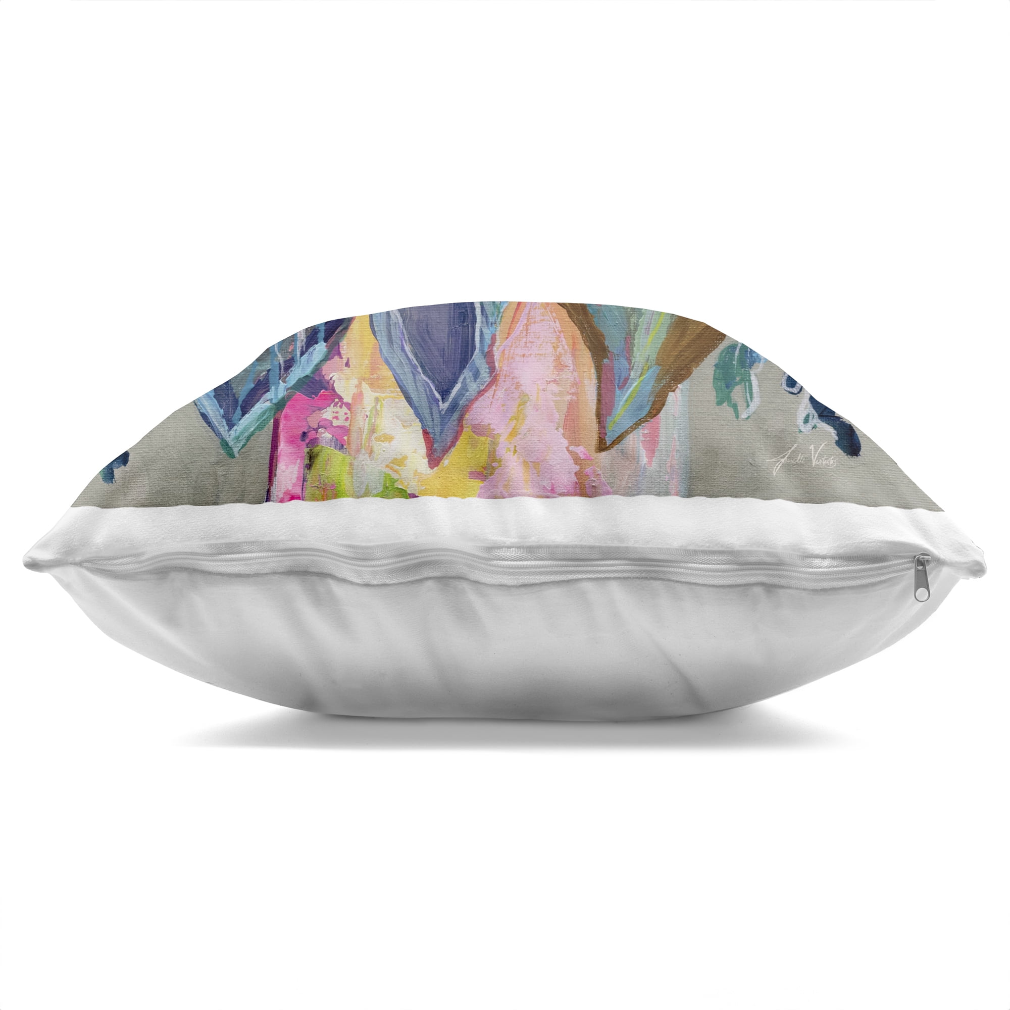 Stupell Industries Love That Gives Bouquet Decorative Printed Throw Pillow, design by Jeanette Vertentes