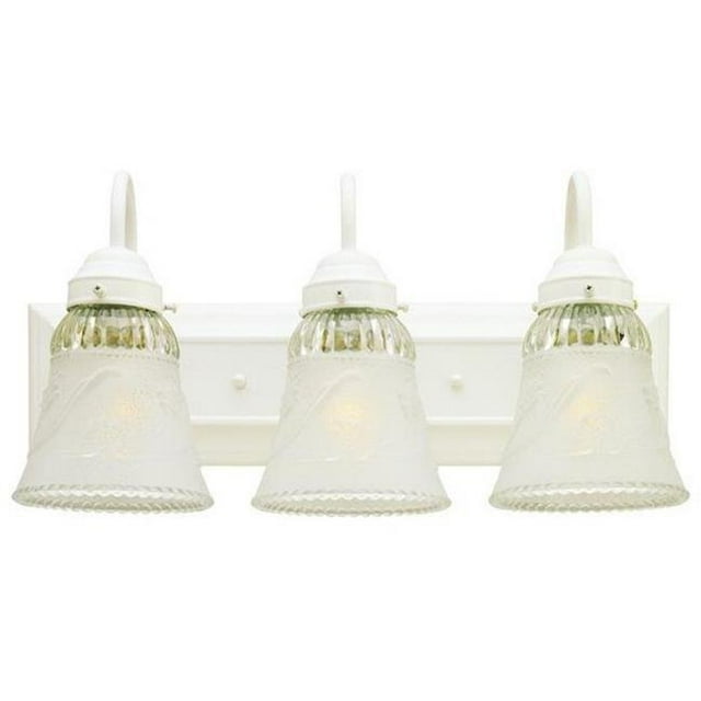 Westinghouse 6753300 Three Light Indoor Wall Fixture, White