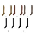thumbnail image 4 of Jumpingount 1 par de calcetines de tubo largos por encima de la rodilla de Color sólido de estilo informal para acampar, medias cálidas de invierno gruesas Accesorios de disfraces Gris Jumpingount AP013478-04, 4 of 6