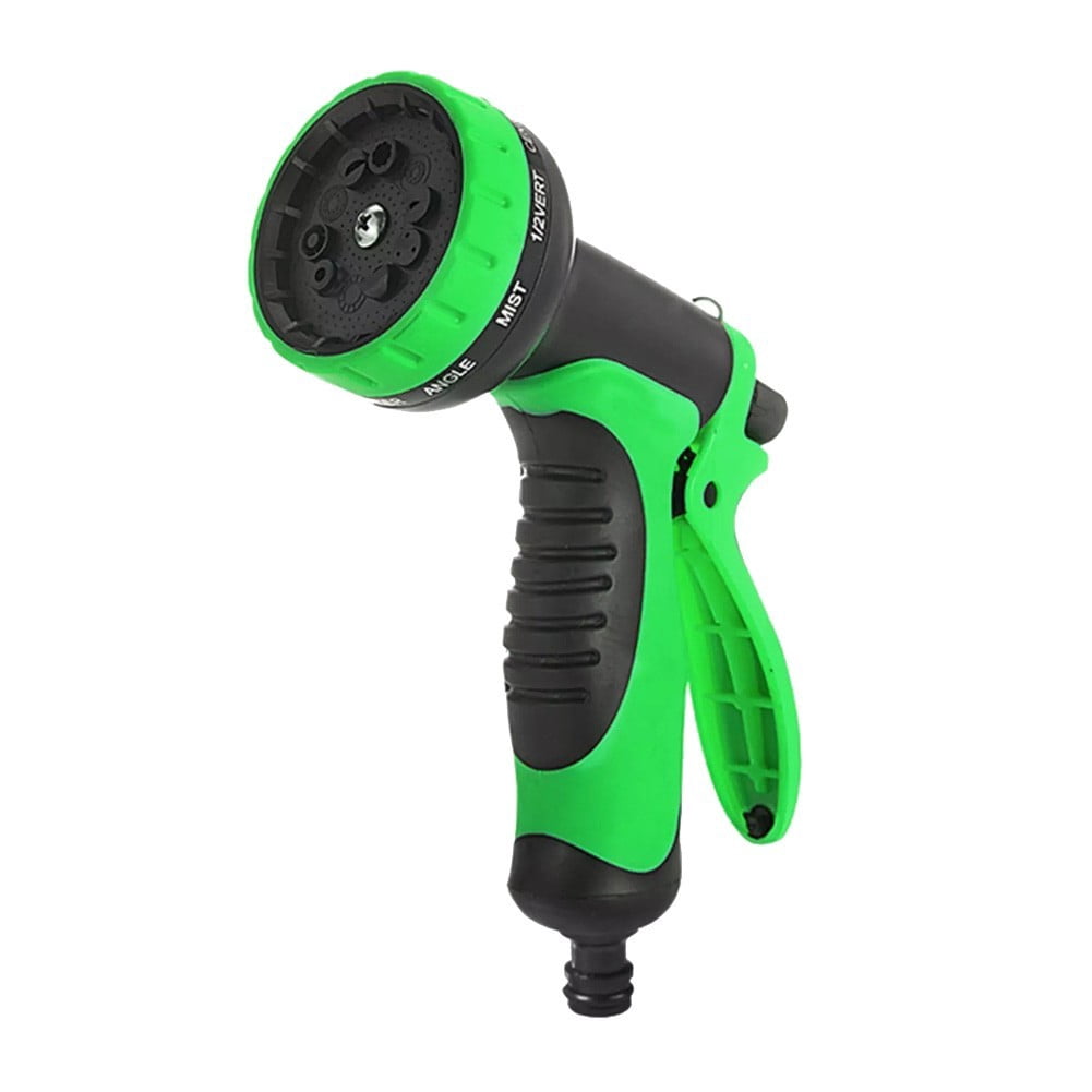 Bgsha DIY Watering Adjustable Garden Hose 10 Spray Patterns Comfortable Ribbed Grip