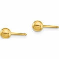 thumbnail image 2 of Fashion Inverness 24K Plated 4mm Ball Post Earrings (4 X 4) Made In United States 11e, 2 of 5