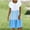 ZA-Light Blue, variant on Aboser Womens Summer Dresses Fashion Short Sleeve Midi Dress Casual Striped Printing Sundresses Plus Size Tiered Beach Dresses 2024 Summer Savings
