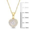 thumbnail image 2 of Everly Women's 1.5CT Moonstone 14k Yellow Gold Pendant, 2 of 7