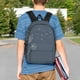 thumbnail image 4 of Easygdp White Dandelion Mochila Ligera de 15 Pulgadas para Estudiantes, Mochila Cómoda para la Escuela y Viajes, Correas Ajustables, 4 of 6