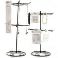 thumbnail image 3 of Necklace Display Holder Dual Layer Iron Display Rack for Bracelet Rack Jewelry Storage Organizer Earrings Rings Stand Bracket for Home, 3 of 6