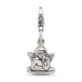 thumbnail image 4 of Reflections 925 Sterling Silver Antiqued Ornate Charm 23 x 10 mm., 4 of 8