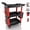 Upgraded, variant on Auto Detailing Cart with Wheels, 3 Tier Rolling Detail Cart, Car Wash Organizer for Detailers Garage, Workshop, Repair Shop, Storage Tool