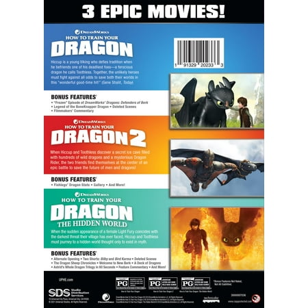 How to Train Your Dragon 3-Movie Collection [DVD]