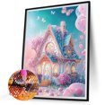 thumbnail image 2 of Pintura de diamante 5D DIY Taladro en forma especial parcial Decoración de la casa del jardín (XD017) FLhrweasw Nuevo, 2 of 9