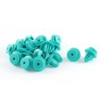 thumbnail image 1 of Unique Bargains 20pcs Pousser dans le Type de Voiture Verte Porte Automatique Rivets Clips pour Trou de 8mm, 1 of 2