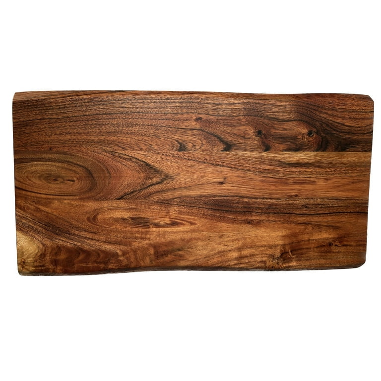 Mountain Woods Brown Hand Crafted Acacia Cutting Board -15