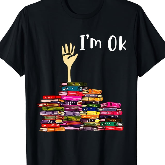Bibliothécaire Lecture Nerd Je Suis un Bon Enseignant École T-Shirt Imprimé Coton Confortable Décontracté Respirant Col Rond 180g